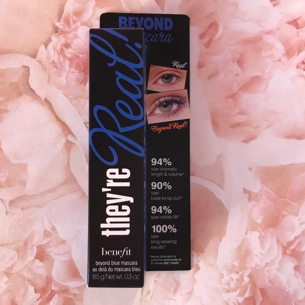 Benefit They're Real BLUE Mascara BNIB